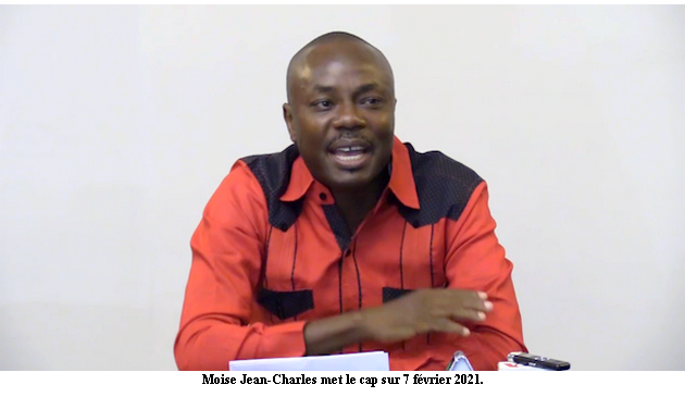 Moise Jean-Charles met le cap sur 7 février 2021